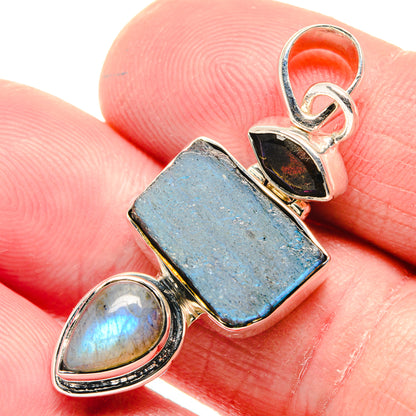 Labradorite Pendants handcrafted by Ana Silver Co - PD18760