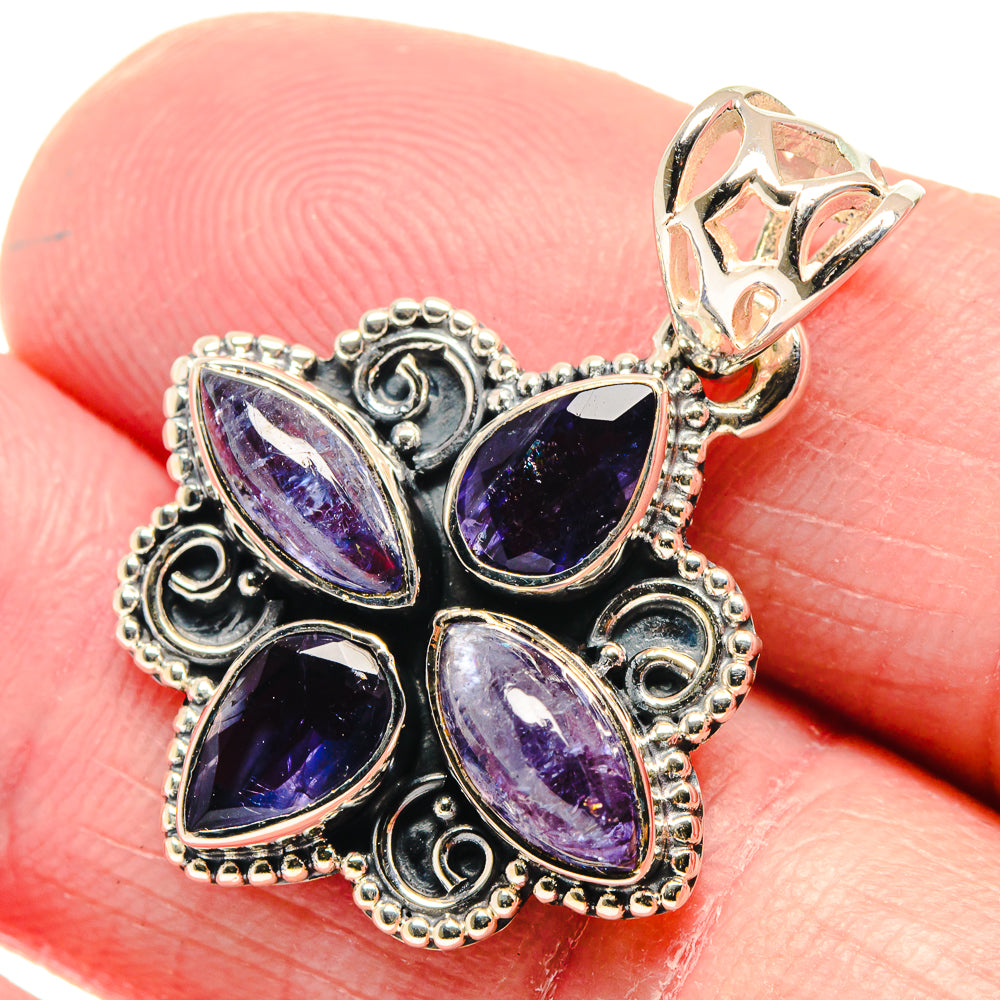 Tanzanite Pendants handcrafted by Ana Silver Co - PD18761