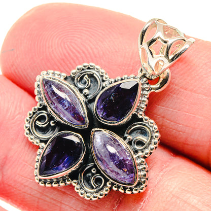 Tanzanite Pendants handcrafted by Ana Silver Co - PD18761