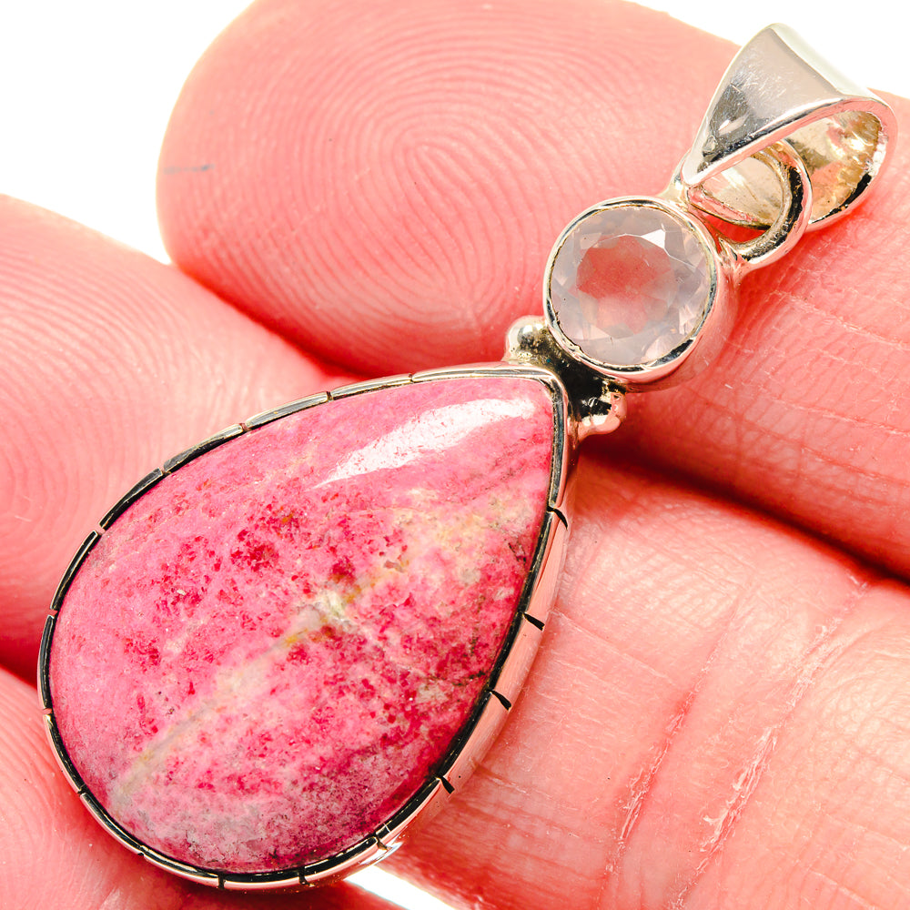Thulite Pendants handcrafted by Ana Silver Co - PD18769