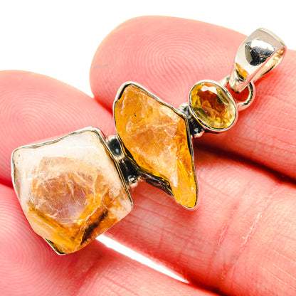 Citrine Pendants handcrafted by Ana Silver Co - PD18771
