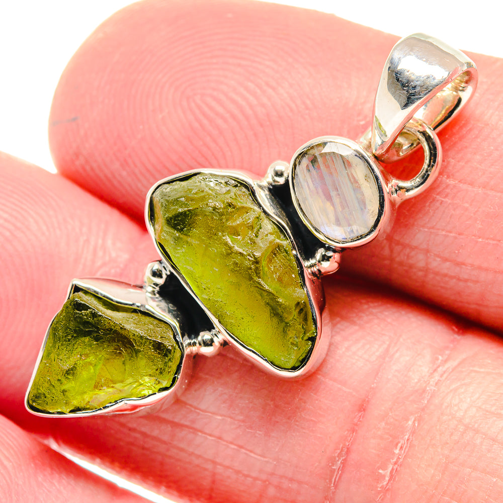 Peridot Pendants handcrafted by Ana Silver Co - PD18773
