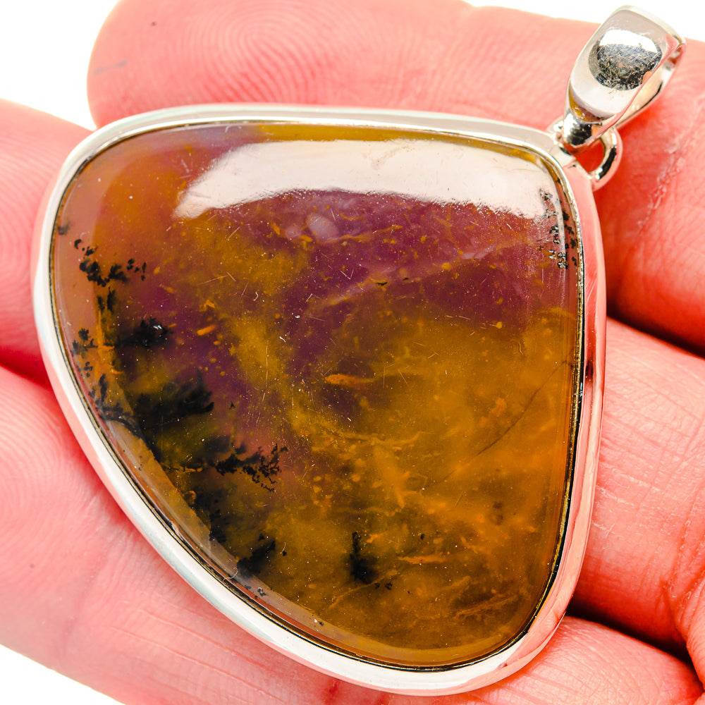 Montana Agate Pendants handcrafted by Ana Silver Co - PD18787