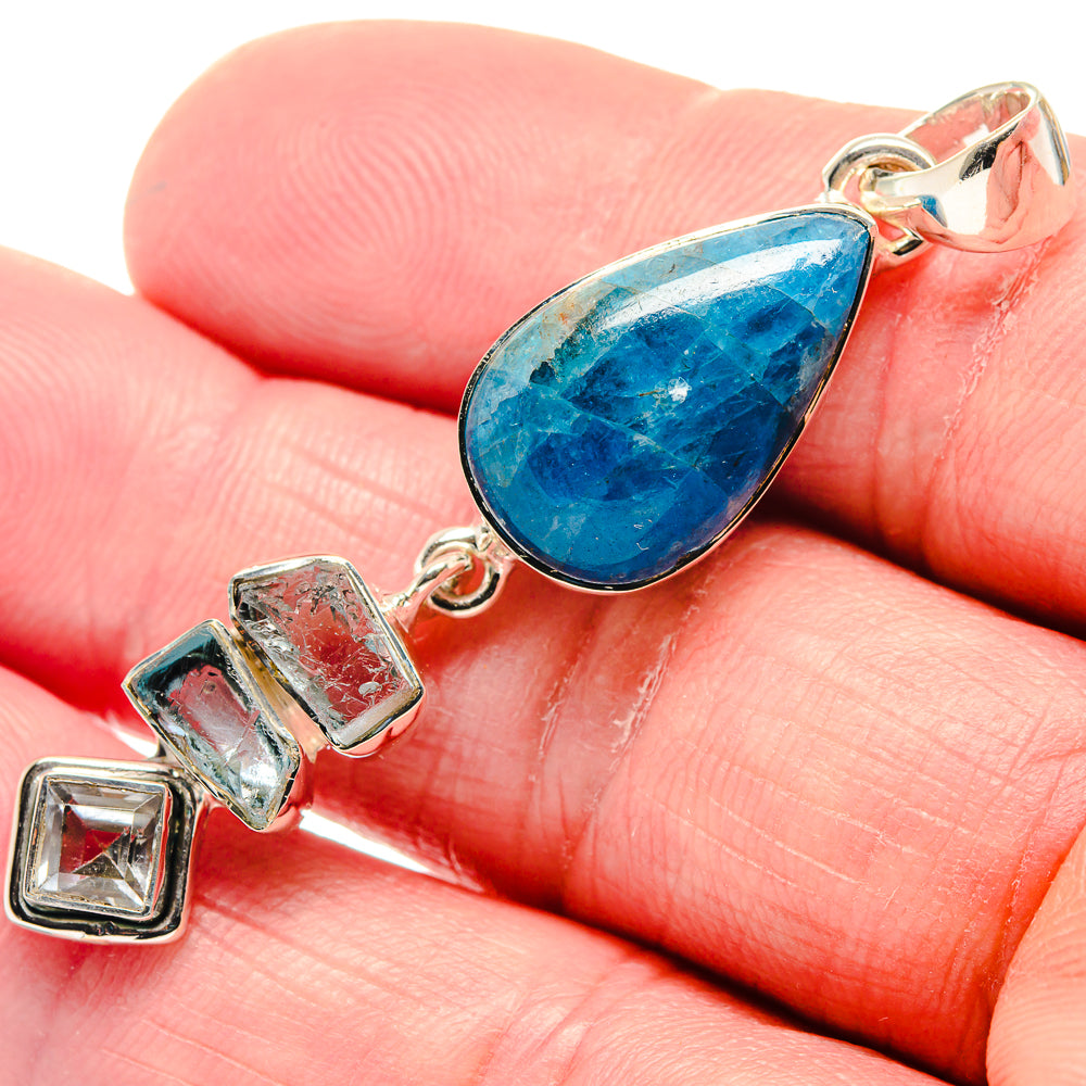 Apatite Pendants handcrafted by Ana Silver Co - PD18790