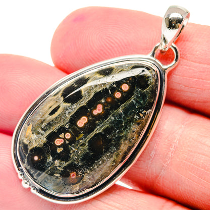 Ocean Jasper Pendants handcrafted by Ana Silver Co - PD18806