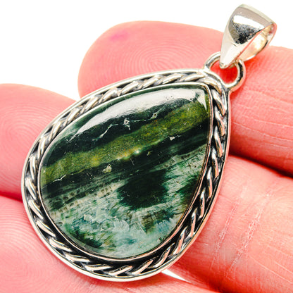 Ocean Jasper Pendants handcrafted by Ana Silver Co - PD18811