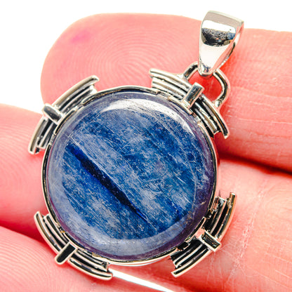 Kyanite Pendants handcrafted by Ana Silver Co - PD18814