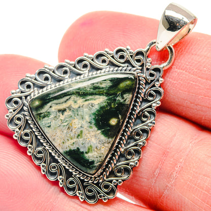 Ocean Jasper Pendants handcrafted by Ana Silver Co - PD18821