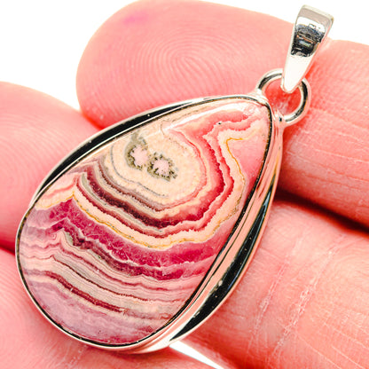 Rhodochrosite Pendants handcrafted by Ana Silver Co - PD18822