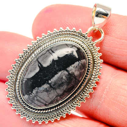 Picasso Jasper Pendants handcrafted by Ana Silver Co - PD18826
