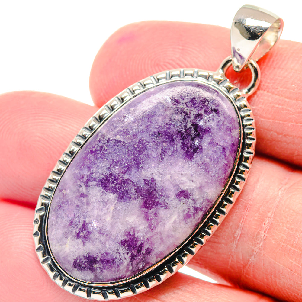 Charoite Pendants handcrafted by Ana Silver Co - PD18829