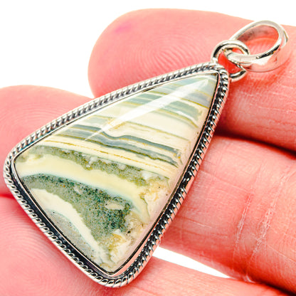 Ocean Jasper Pendants handcrafted by Ana Silver Co - PD18837