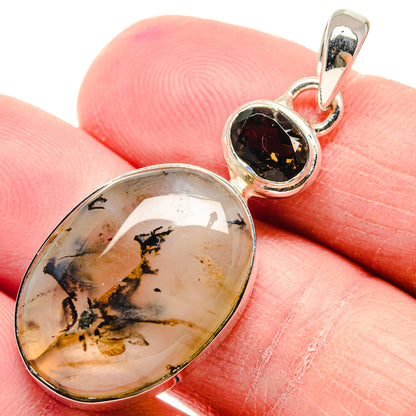 Montana Agate Pendants handcrafted by Ana Silver Co - PD18844