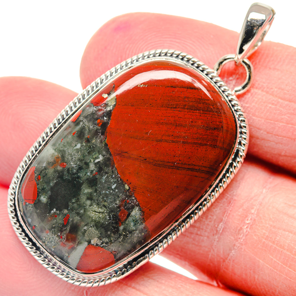 Red Jasper Pendants handcrafted by Ana Silver Co - PD18853