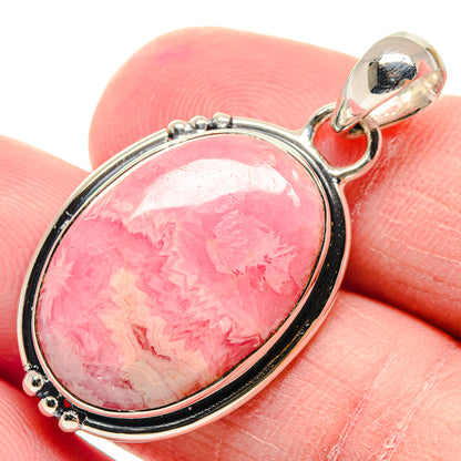 Rhodochrosite Pendants handcrafted by Ana Silver Co - PD18882
