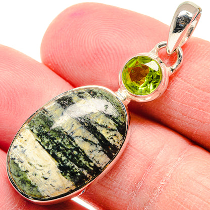 Lizard Jasper Pendants handcrafted by Ana Silver Co - PD18887
