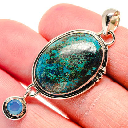 Shattuckite Pendants handcrafted by Ana Silver Co - PD18890