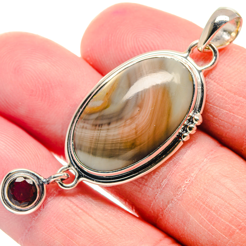 Willow Creek Jasper Pendants handcrafted by Ana Silver Co - PD18892
