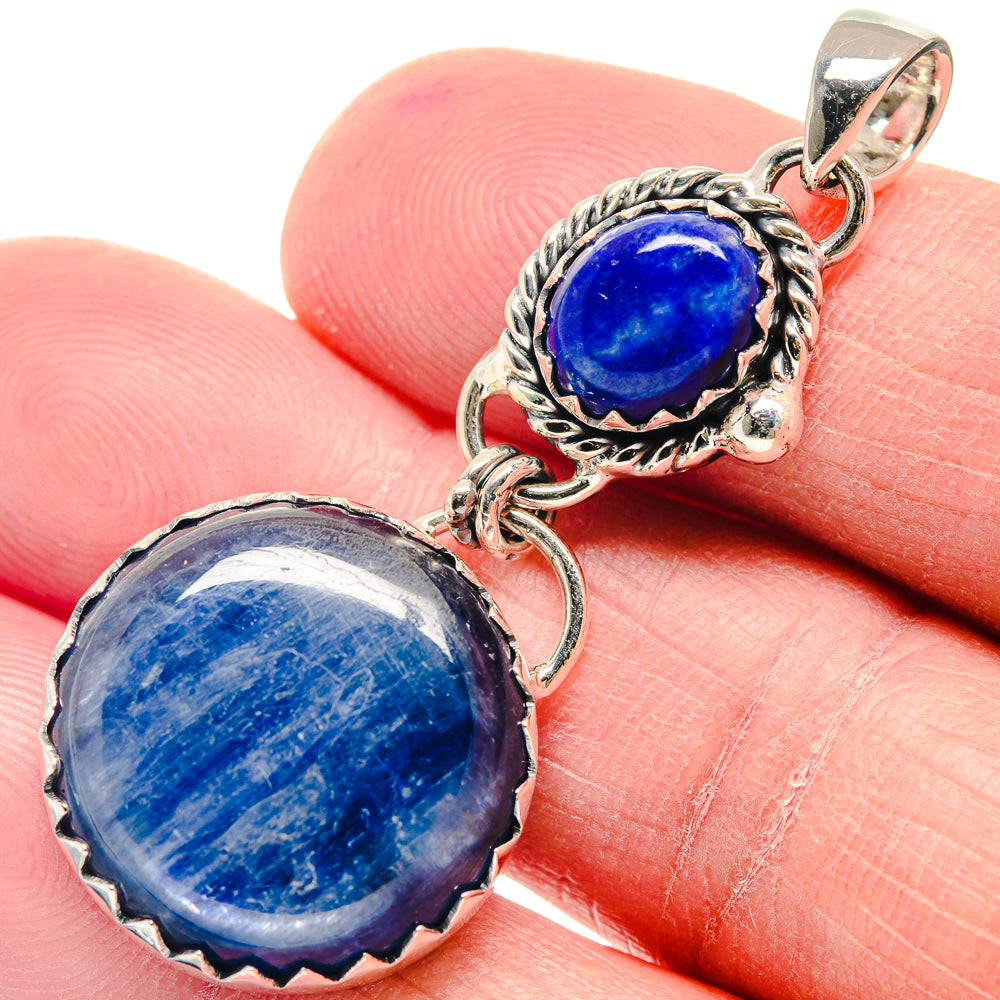 Kyanite Pendants handcrafted by Ana Silver Co - PD18896