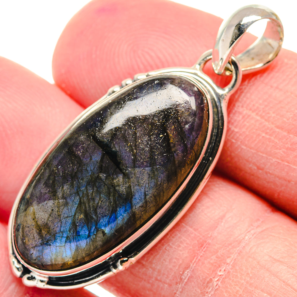 Labradorite Pendants handcrafted by Ana Silver Co - PD18898