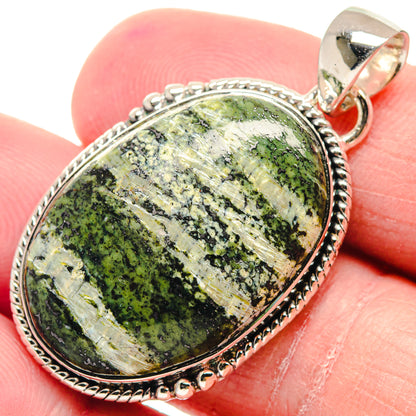 Lizard Jasper Pendants handcrafted by Ana Silver Co - PD18913