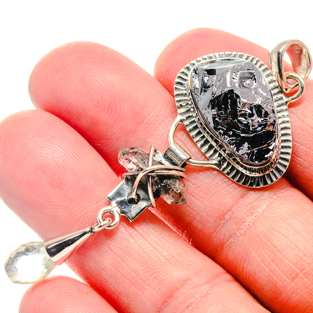 Galena Pendants handcrafted by Ana Silver Co - PD18925