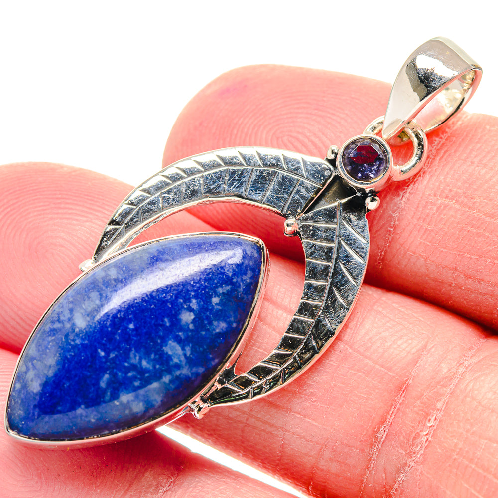 Sodalite Pendants handcrafted by Ana Silver Co - PD18928