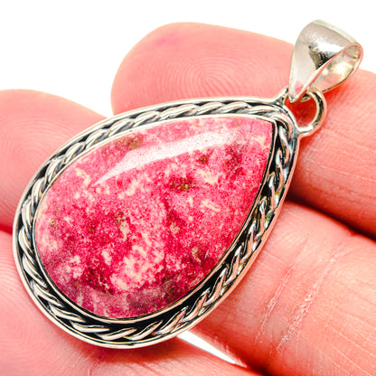 Thulite Pendants handcrafted by Ana Silver Co - PD18932