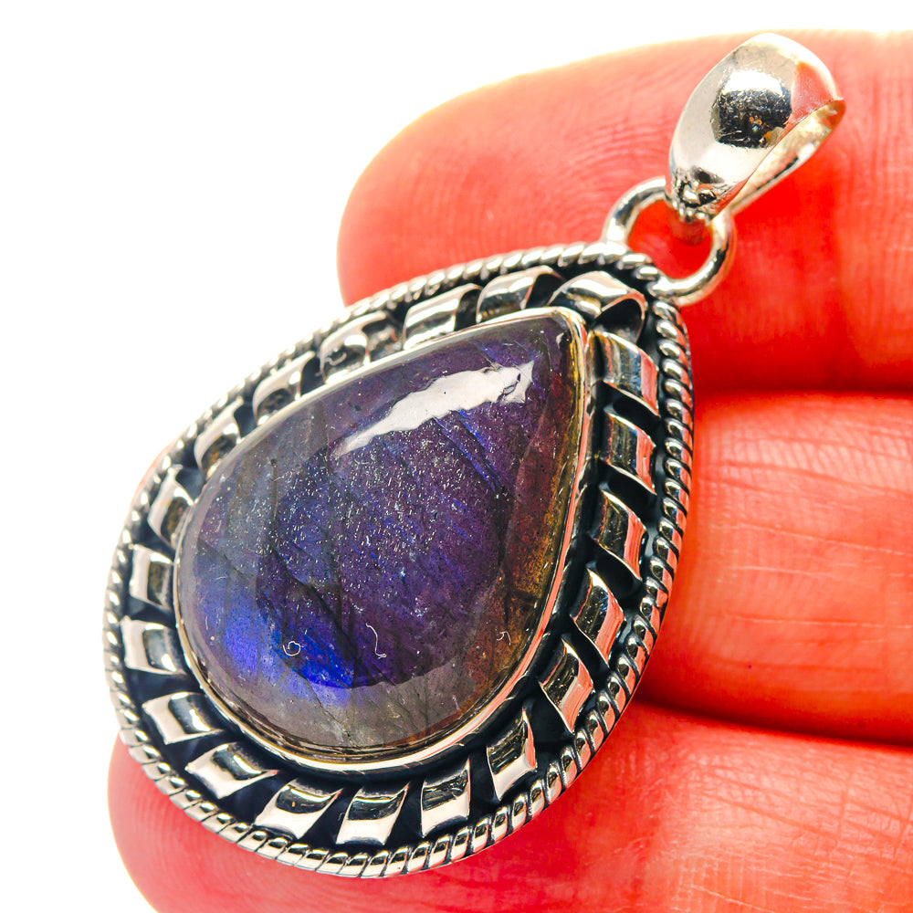 Labradorite Pendants handcrafted by Ana Silver Co - PD18946