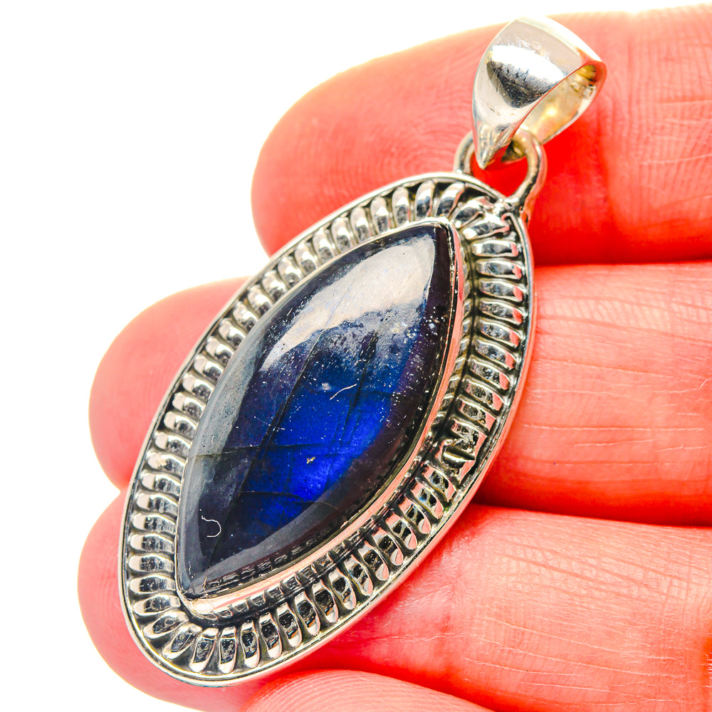 Labradorite Pendants handcrafted by Ana Silver Co - PD18949