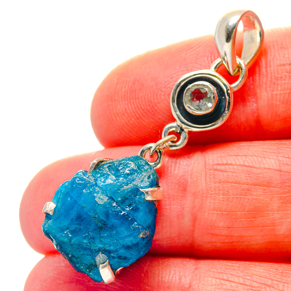 Apatite Pendants handcrafted by Ana Silver Co - PD18956