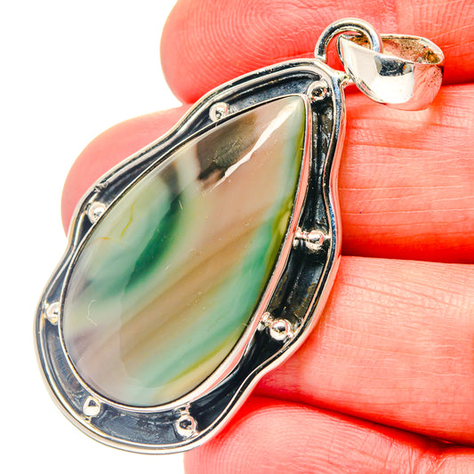 Willow Creek Jasper Pendants handcrafted by Ana Silver Co - PD18957