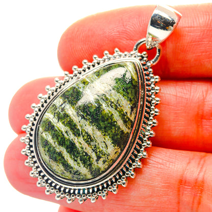 Lizard Jasper Pendants handcrafted by Ana Silver Co - PD18962
