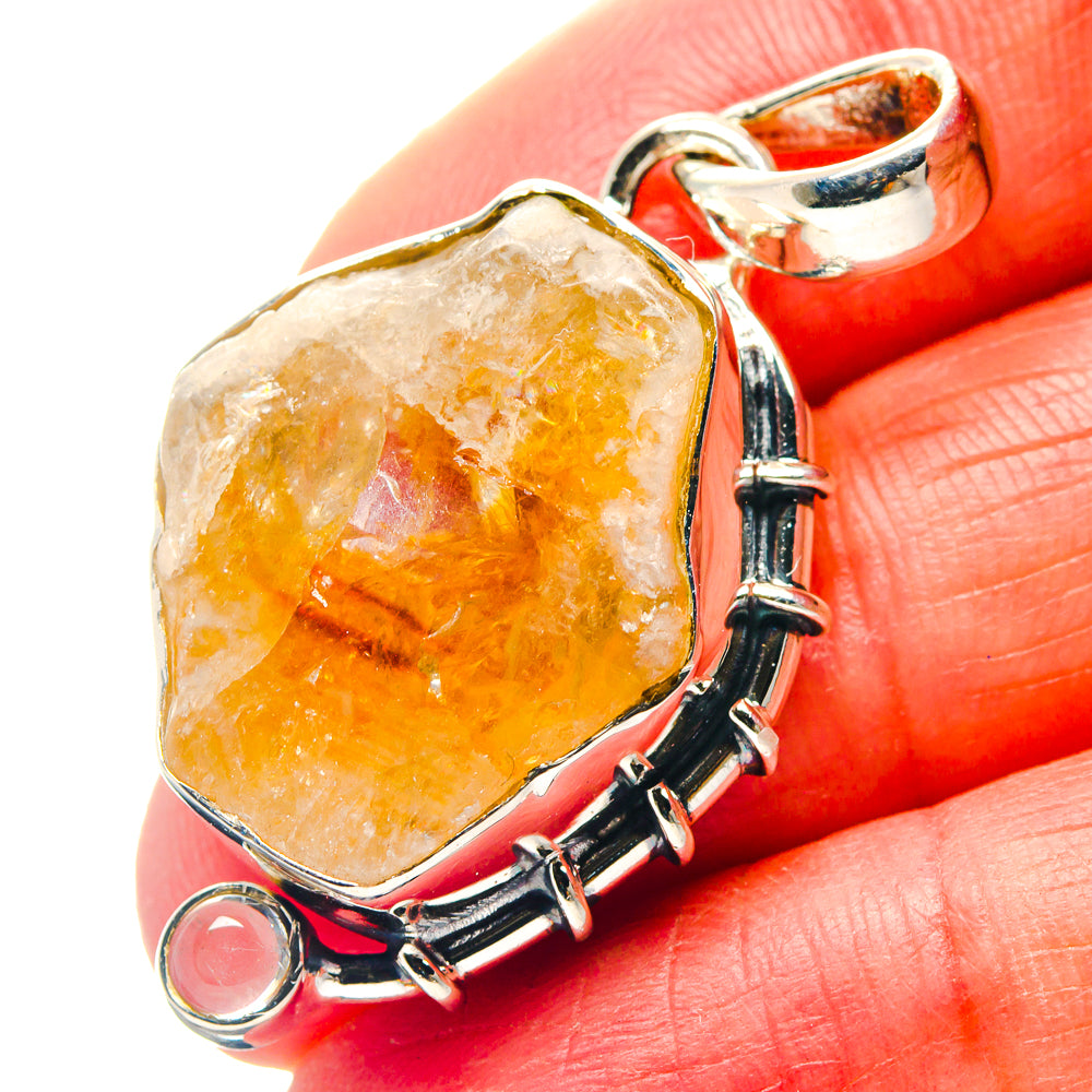 Citrine Pendants handcrafted by Ana Silver Co - PD18981