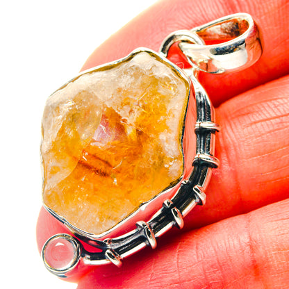 Citrine Pendants handcrafted by Ana Silver Co - PD18981
