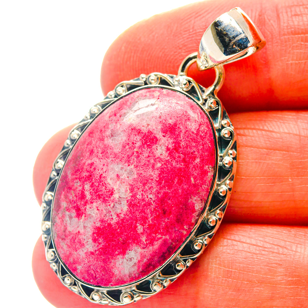 Thulite Pendants handcrafted by Ana Silver Co - PD18986