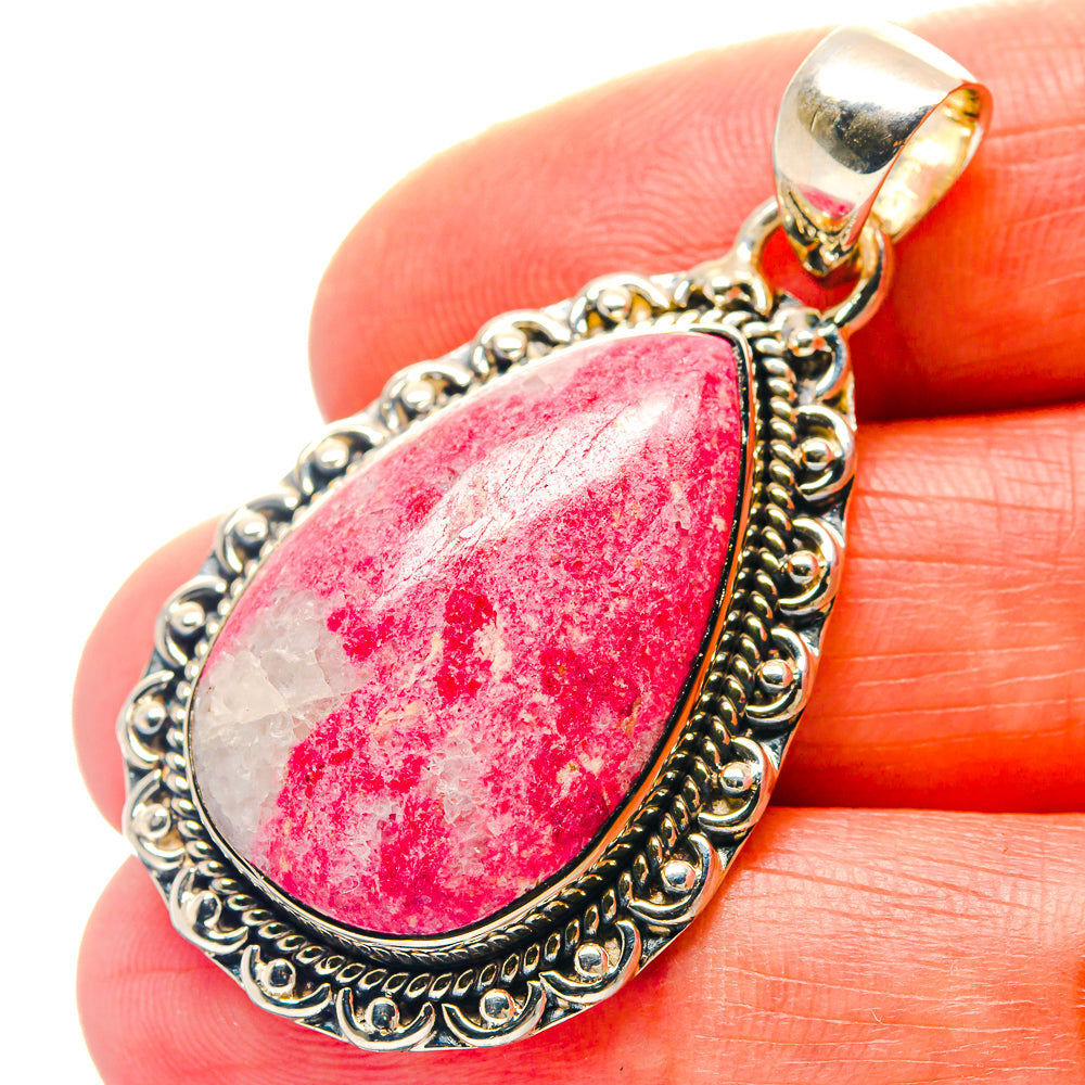 Thulite Pendants handcrafted by Ana Silver Co - PD18990