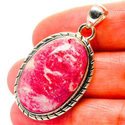 Thulite Pendants handcrafted by Ana Silver Co - PD18991