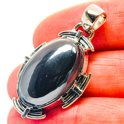 Hematite Pendants handcrafted by Ana Silver Co - PD19017