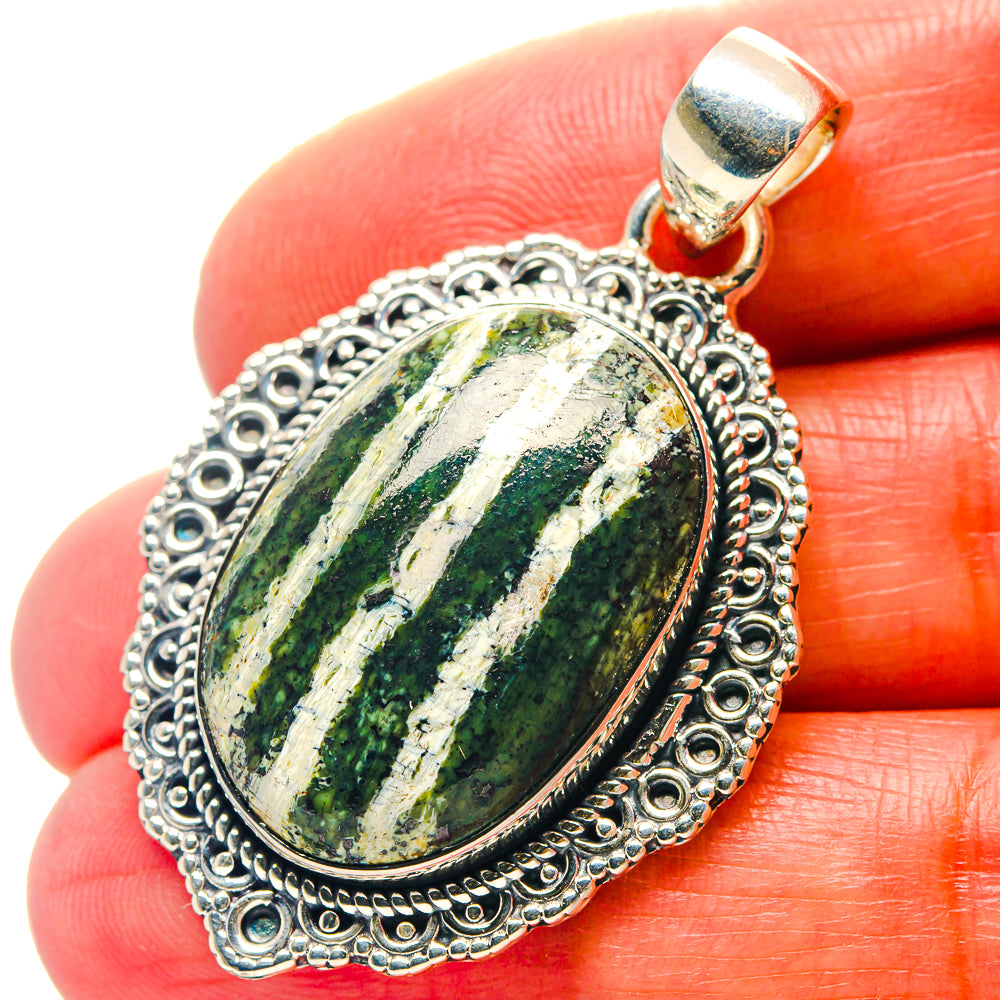 Lizard Jasper Pendants handcrafted by Ana Silver Co - PD19037