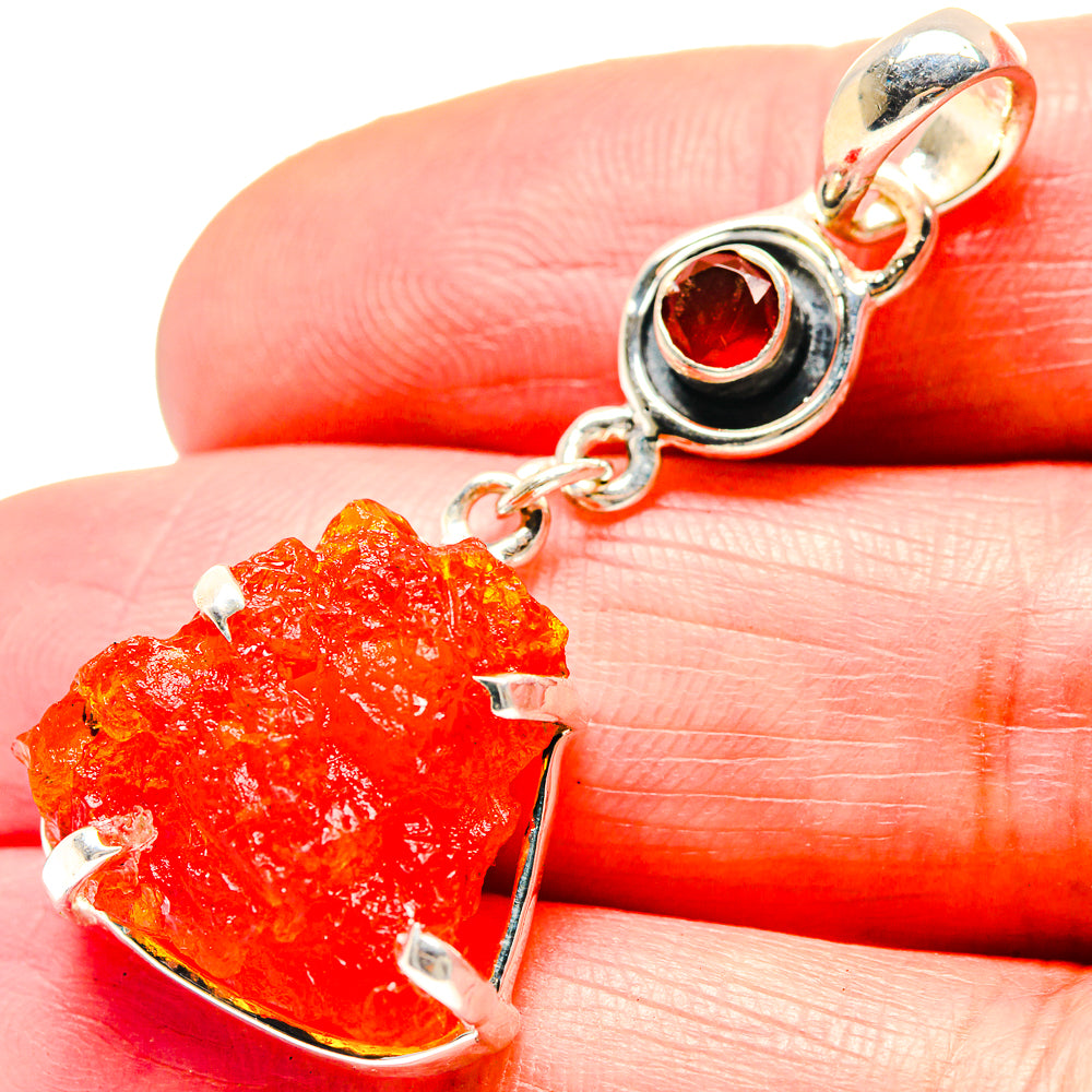 Carnelian Pendants handcrafted by Ana Silver Co - PD19055
