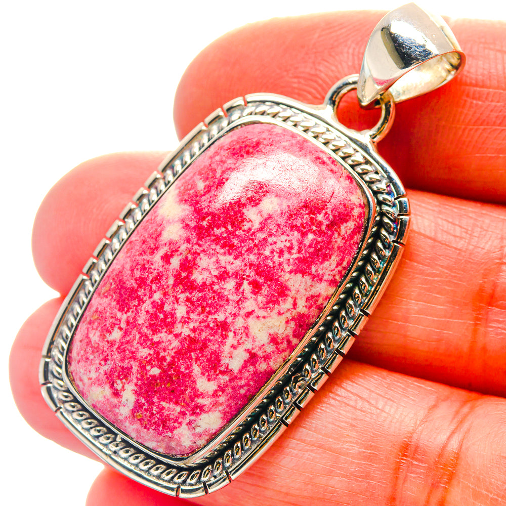 Thulite Pendants handcrafted by Ana Silver Co - PD19063