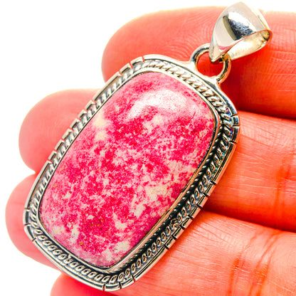 Thulite Pendants handcrafted by Ana Silver Co - PD19063