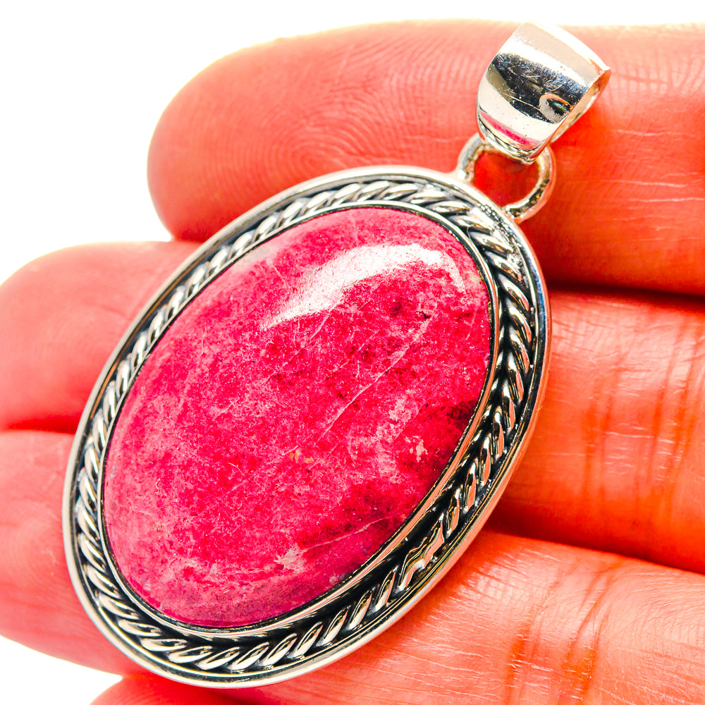 Thulite Pendants handcrafted by Ana Silver Co - PD19065