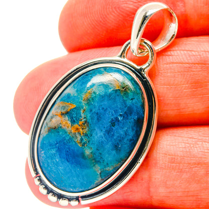 Apatite Pendants handcrafted by Ana Silver Co - PD19111