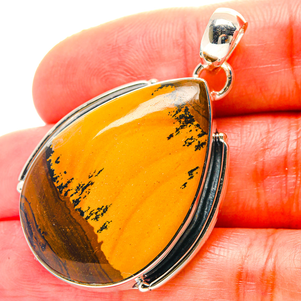 Picture Jasper Pendants handcrafted by Ana Silver Co - PD19129
