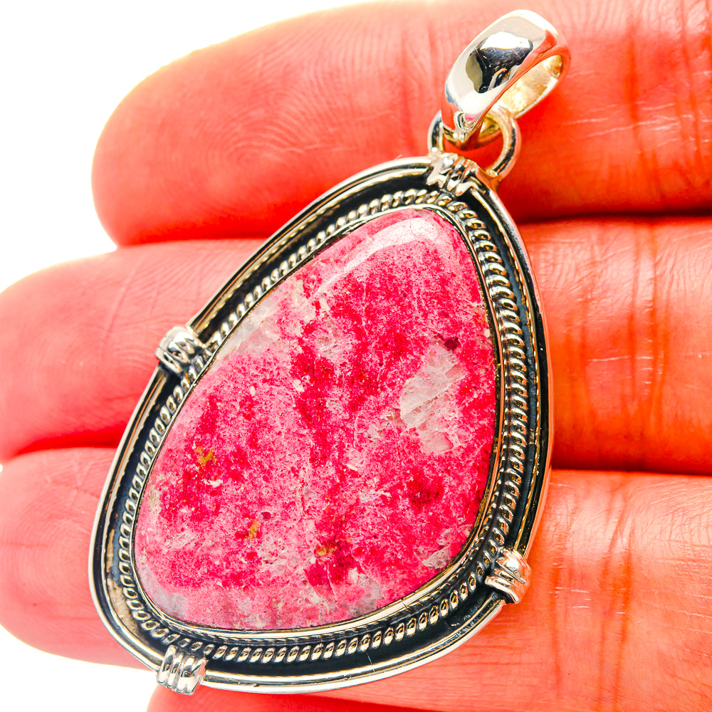 Thulite Pendants handcrafted by Ana Silver Co - PD19137