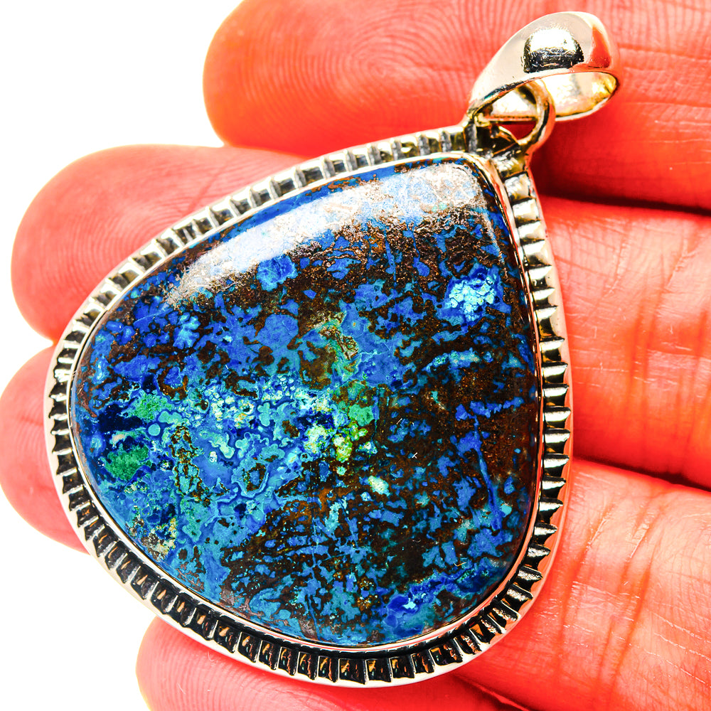 Shattuckite Pendants handcrafted by Ana Silver Co - PD19139