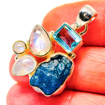 Apatite Pendants handcrafted by Ana Silver Co - PD19148