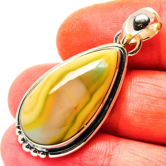 Willow Creek Jasper Pendants handcrafted by Ana Silver Co - PD19153